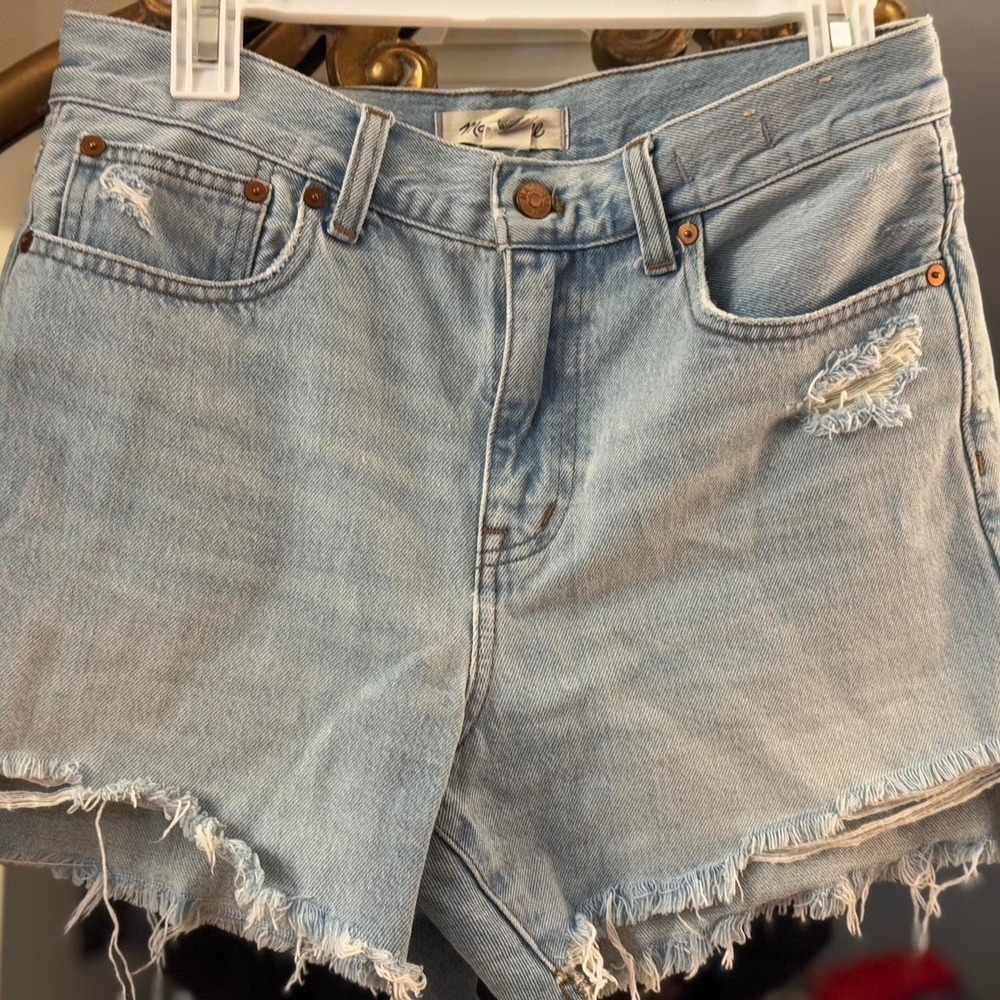 Madewell denim shorts sz 26